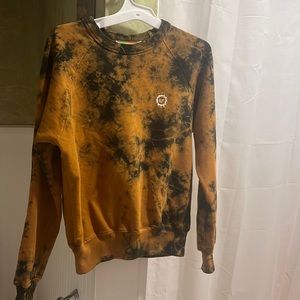 Big Bud Press Crew Neck Tie Dye Sweatshirt